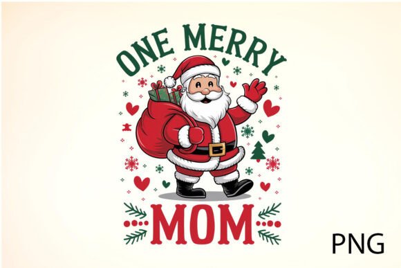 A Designer's Look at the One Merry Mom Sublimation Design