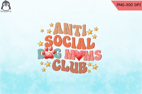 A Designer's Review of the Anti Social Dog Mom Club PNG