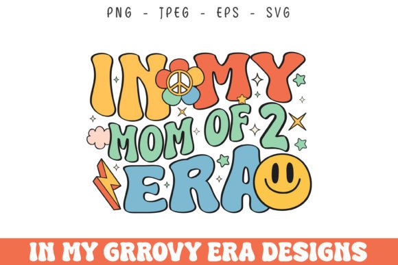 A Groovy Retro Mom of Two Embroidery Design Review