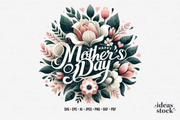 An Embroidery Designer’s Take on a Mother's Day PNG