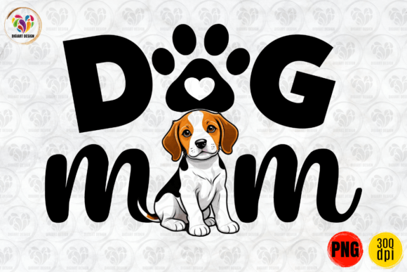 Begle Puppy Dog Mom PNG: A Designer's Project Review