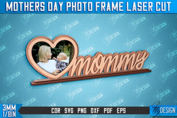 First Impressions of the Mother’s Day Photo Frame I Love Mom Design