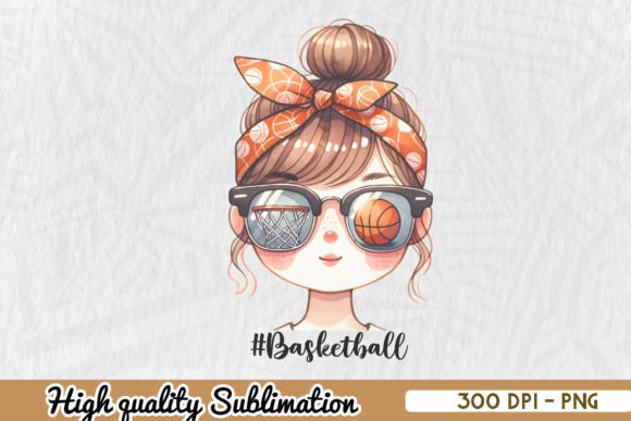 Messy Bun Basketball Mom Design: A Designer's Review