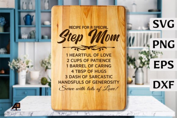 Recipe for Step Mom Funny Quotes: Embroidery Design Review